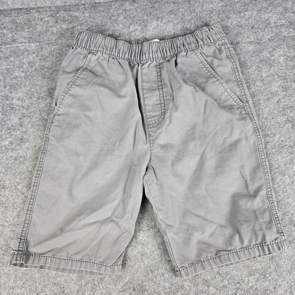 Levi's Shorts Kids M Grey Regular Fit Elastic Waist Pull On